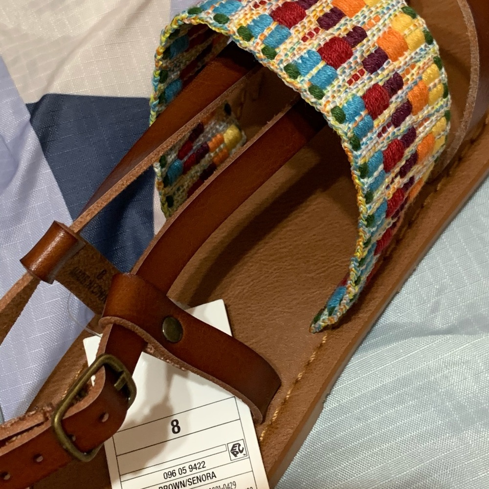 Universal Thread Brown Senora Sandal - Picture 3 of 4